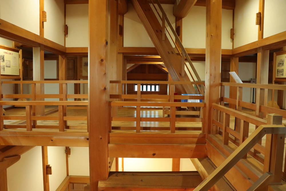 大洲城_吹き抜け 